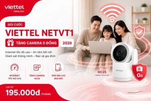 Đăng Ký Gói Cước Netvt1 T Viettel Tặng Camera 0 đồng, Lưu Trữ